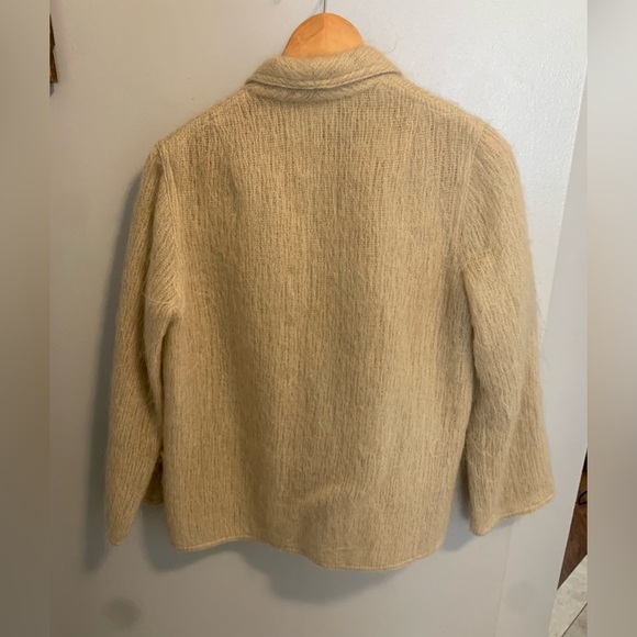 Vintage Rare 60s/70s Small Auckie Sanft Montreal Pure Virgin Wool Cardigan - Picture 7 of 8